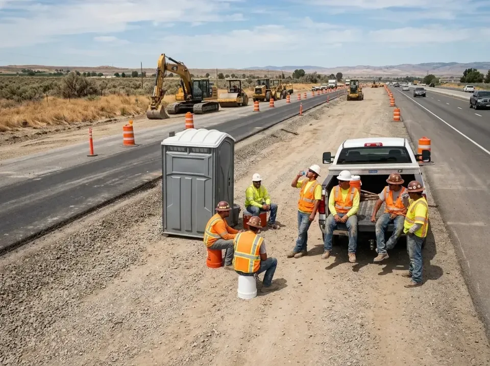 highway-road-construction-crew-007 — frequently asked questions, Porta Potty and Restroom Rentals in Dermott, AR